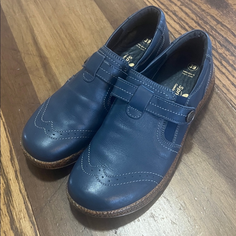 Spring step Smolqua Mary Jane Leather Shoes